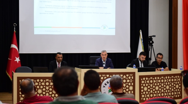 Yeşilyurt Ağustos ayı meclis toplantısı yapıldı