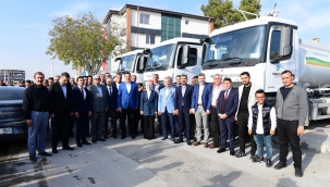 "33 Yeni Aracımız İlçemize Hâyırlı Olsun"