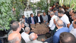  Başkan Gürkan'dan Buğday Pazarı esnafına kira müjdesi