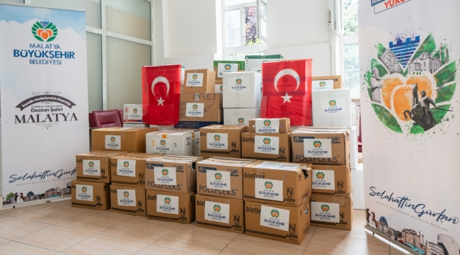 Malatya Büyükşehir Belediyesinden 'Ziyan Olmasın Şifa Olsun kampanyasına yoğun ilgi