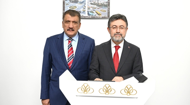Tarım ve Orman Bakanı Yumaklı'dan Başkan Gürkan'a ziyaret