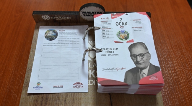  2024 yılına özel masa takvimi