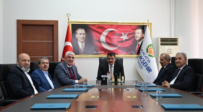 Kızılay Malatya Şube Başkanı Ergül'den Başkan Gürkan'a Ziyaret