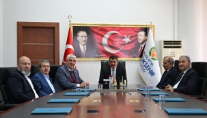 Kızılay Malatya Şube Başkanı Ergül'den Başkan Gürkan'a Ziyaret