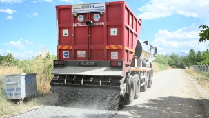 Battalgazi Belediyesi, 3 Mahallede Toplam 30 Kilometre Sathi Asfalt Serimi Gerçekleştirdi