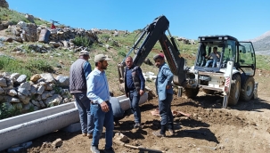 Doğanşehir Belediyesi Yayladaki Hayvanları Unutmadı