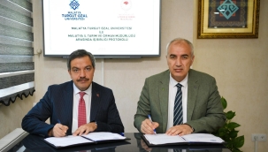 Malatya Turgut Özal Üniversitesi tarım ve Orman Müdürlüğü  arasında işbirliği