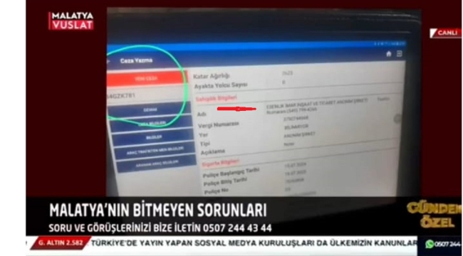 Esenlik Genel Müdürü Tay'ın makam aracı tartışma konusu oldu
