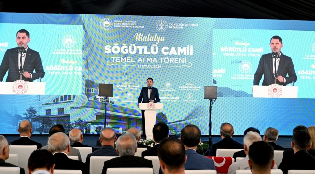 söğütlü caminin temel atma töreni yapıldı