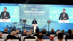 söğütlü caminin temel atma töreni yapıldı