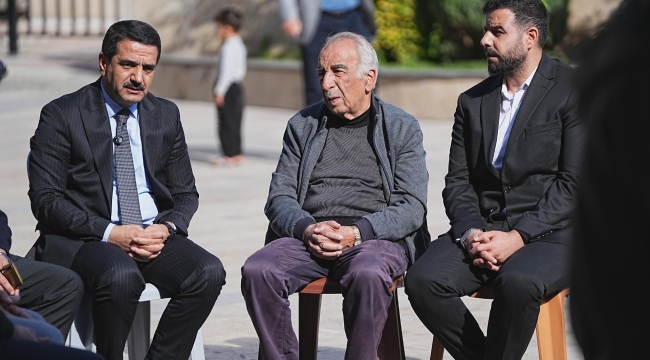 Başkan Taşkın'dan Şehit Yahya Sinvar İçin Kurulan Taziye Çadırına Ziyaret