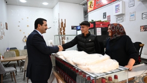 Başkan Taşkın Kanalboyu Esnafıyla Buluştu