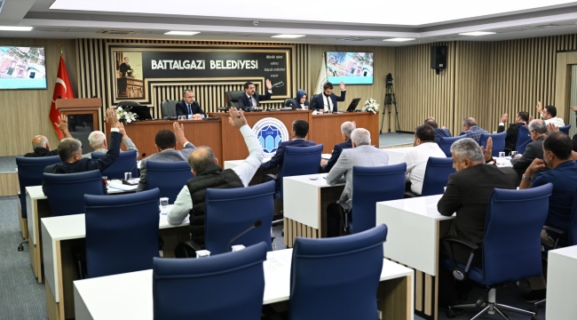 Battalgazi Belediyesi Ekim Ayı Olağan Toplantısını Tamamladı