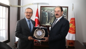 Vali Yavuz'dan MESOB Başkanı Keskin'e Ziyaret