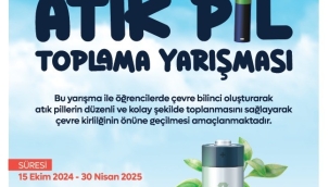 Yeşilyurt Belediyesi'nden 'Okullararası Atık Pil Toplama' Yarışması