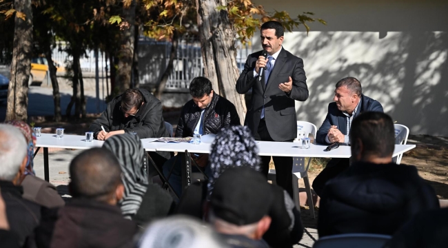 Başkan Taşkın, Taştepe'de Kentsel Dönüşüm Sürecini Vatandaşlarla Paylaştı
