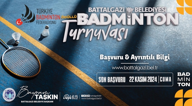 Battalgazi'de Badminton Heyecanı
