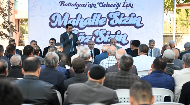 Mahalle Sizin, Söz Sizin" Programıyla Sorunlara Yerinde Çözüm