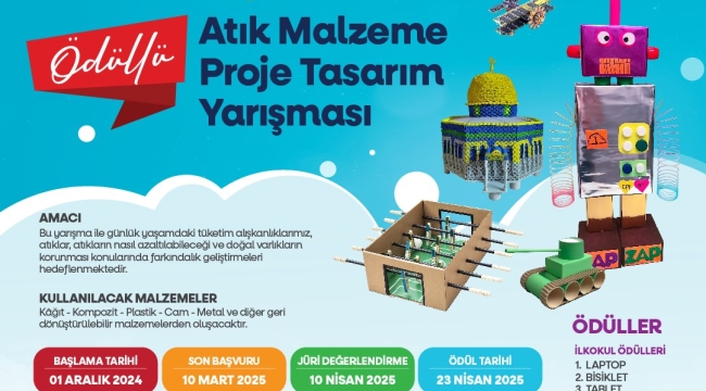 'Sıfır Atık Mucitleri' temalı Ödüllü yarışma
