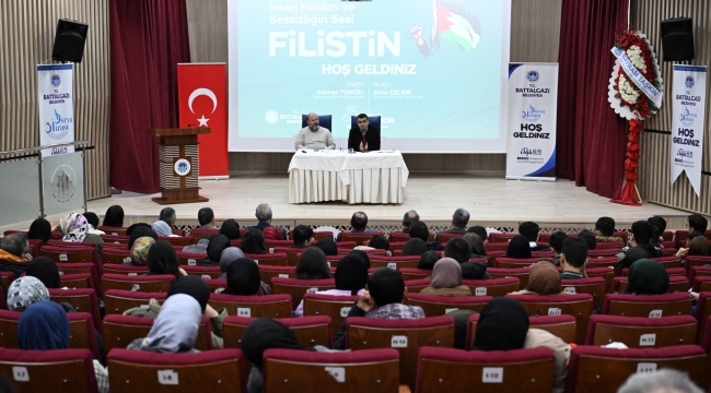 Filistin'in Sessiz Çığlığı Battalgazi'de Yankılandı