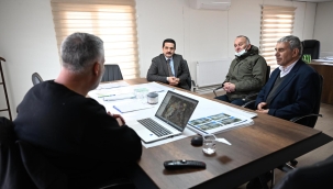 Battalgazi Belediye Başkanı Bayram Taşkın, Orduzu Bahçebaşı 5. Etap Konutlarında İncelemelerde Bulundu