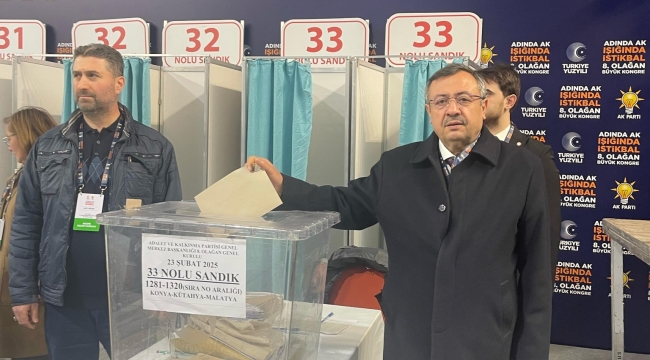 AK Parti Malatya İl Başkanı Ali Bakan'dan 8. Olağan Genel Kurul Açıklaması