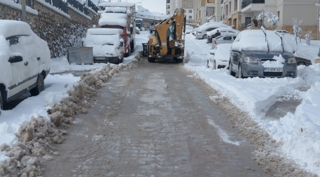 Battalgazi'de kar seferberliği