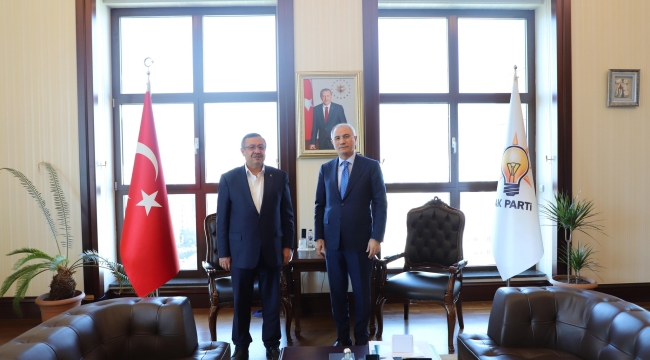 Ak Parti Malatya İl Başkanı Ali Bakan'dan Genel Başkanvekili Efkan Ala'ya Ziyaret