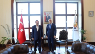 Ak Parti Malatya İl Başkanı Ali Bakan'dan Genel Başkanvekili Efkan Ala'ya Ziyaret