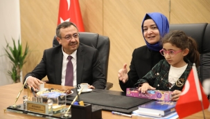 AK Parti Malatya İl Başkanı Ali Bakan, Fatma Betül Sayan Kaya'yı Ağırladı