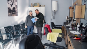 Battalgazi Belediyesi Ruhsat ve Denetim Müdürlüğü Ekiplerinden İşyeri Denetimi