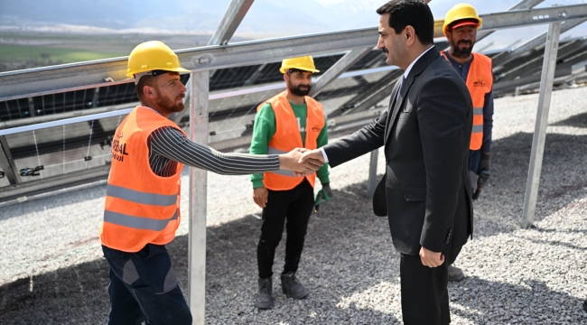 Battalgazi Belediyesinden enerjide kendine yetebilirlik mücadelesinde sona yaklaşıldı