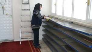 Battalgazide camiler bayrama hazır