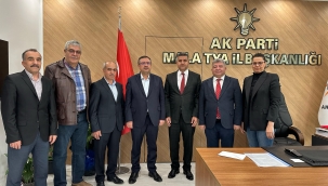 Büro Memur-Sen'den AK Parti Malatya İl Başkanlığına Ziyaret