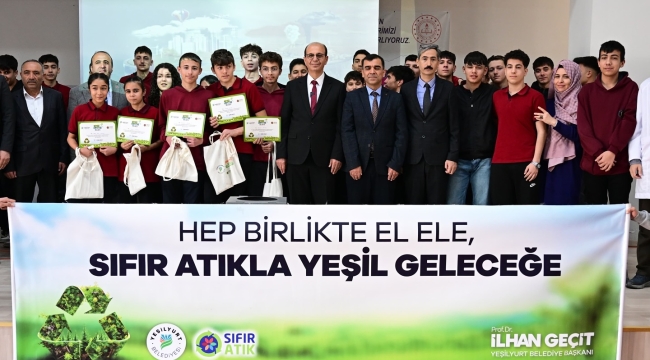 Yeşilyurt Belediyesi'nden Öğrencilere Sıfır Atık ve İklim Değişikliği Eğitimi!