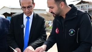 Başkan Geçit Topsöğüt'te 2.5 Km. İmar Yolunu Açıyoruz"