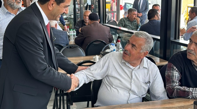  Başkan Taşkın esnaf ve mahalle ziyareti