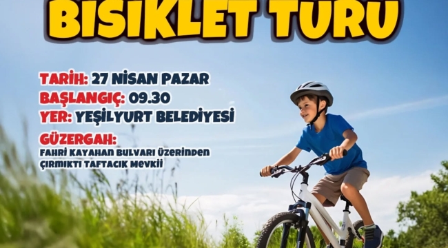 Yeşilyurt'a Bahar Geldi Bisiklet Turu 27 Nisan Pazar Günü!