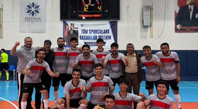 battalgazi belediyespor futsal takımı avrupa yolunda