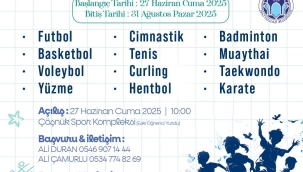 battalgazi'de yaz spor okulları başlıyor