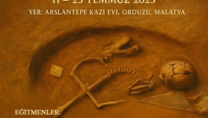 UNESCO Dünya Mirası Arslantepe'de ilk kez uygulamalı biyoarkeoloji eğitimi düzenleniyor