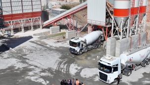 Başkan Geçit, "Beton Santrallerimiz Şehrimizin İnşasına Büyük Katkı Sunuyor"