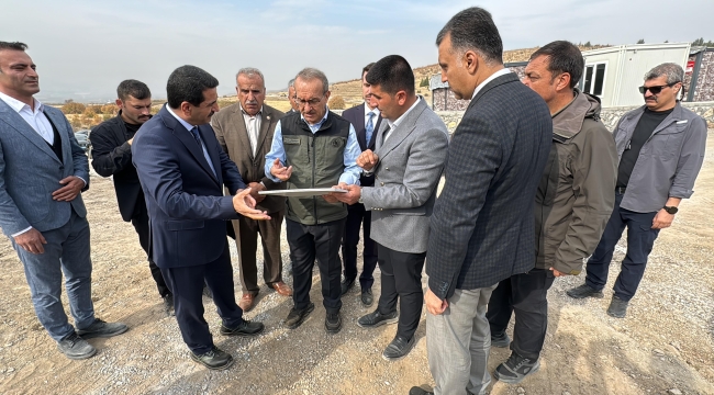 MALATYA VALİSİ SEDDAR YAVUZ, BATTALGAZİ BELEDİYESİ'NİN YENİ HAYVAN BARINAĞI PROJESİNİ İNCELEDİ