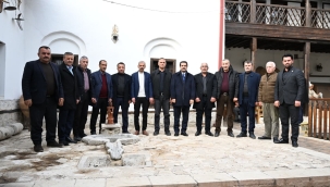 BAŞKAN TAŞKIN, ESKİ MALATYA MUHTARLARIYLA BULUŞTU