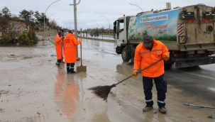 BATTALGAZİ BELEDİYESİ'NDEN PINARBAŞI GÖLETİ ÇEVRESİNDE DETAYLI TEMİZLİK