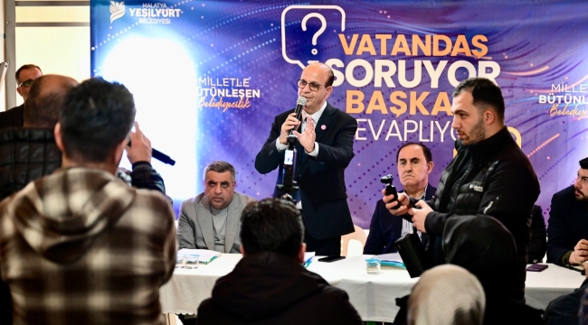 Başkan Geçit, Aşağıbağlar'da Vatandaşların Taleplerini Dinledi