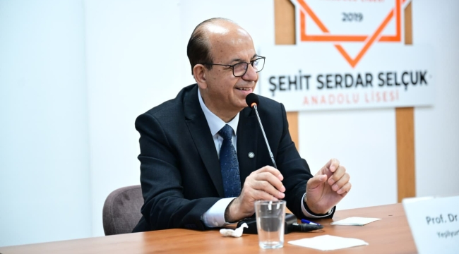 Başkan Geçit Öğrencilerle Buluştu: "Hedefiniz Olsun, Çok Çalışın"