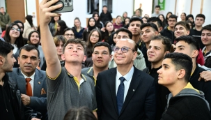 Başkan Geçit Öğrencilerle Buluştu: "Hedefiniz Olsun, Çok Çalışın"