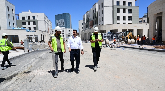 Başkan Taşkın: "İsmine Yakışır Bir Saray Mahallesi Ortaya Çıktı"