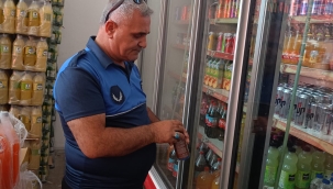 Battalgazide market denetimlernde tarihi gecmiş ürünlere el konuldu